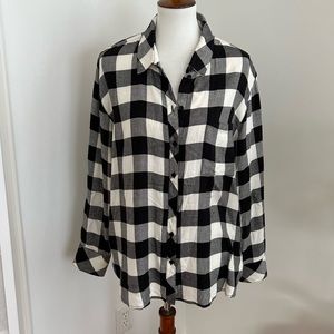 Treasure & Bond Coziest Boyfriend Flannel
